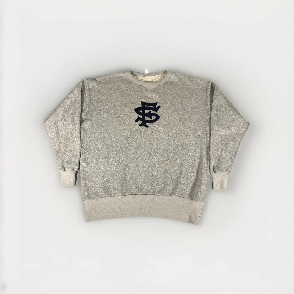 San Francisco Giants Seals Ebbets Field Flannels Sweatshirt Made In USA Grey 2XL - Picture 1 of 10